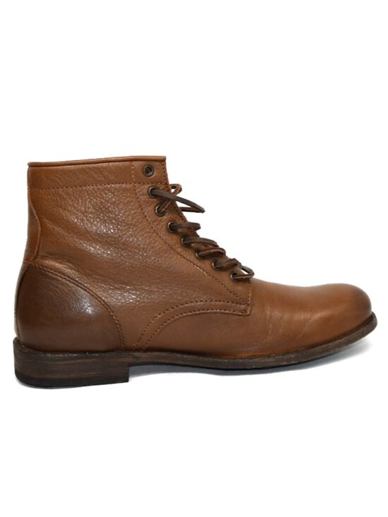 New! Frye Men\'s Tyler Plain Toe Boot Cognac Brown Size 11 D 3486070 DD537 main image 6